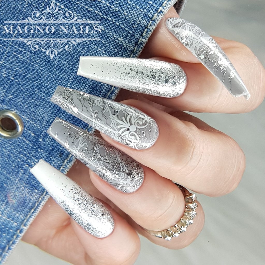 Hell grau Marmor Sommernägel Nageldesign Ideen Sommer Nägel Sommer Nagelgel